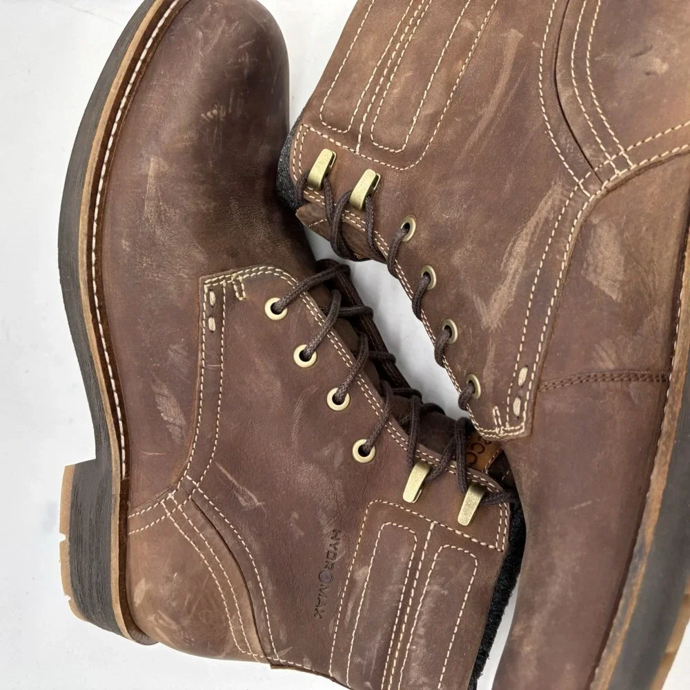 ECCO Jamestown Mid Chukka Boots Mens 9 US 42 Euro Dress Brown 43P510104277469